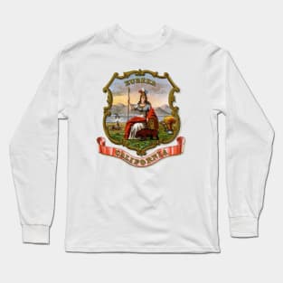 1876 California Coat of Arms Long Sleeve T-Shirt